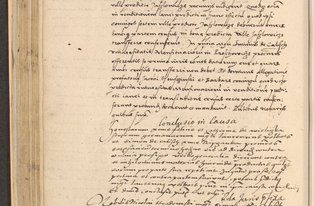 Zdjęcie nr 180 dla obiektu archiwalnego: Acta actorum coram reverendo patre domino Nicolao Bedlenski scholastico vicarioque in spiritualibus gernerali Cracoviensi ad annum Domini millesimum quingentesimum tricesimum septimum, cuius indicio est decima, pontificatus sanctissimi in Christo patris et domini nostri domini Pauli divina providencia papr tercii, anno tercio, feliciter continuantur