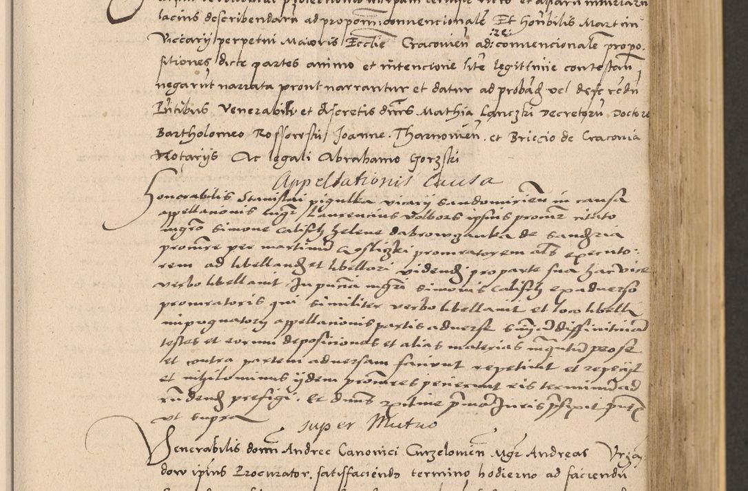 Zdjęcie nr 177 dla obiektu archiwalnego: Acta actorum coram reverendo patre domino Nicolao Bedlenski scholastico vicarioque in spiritualibus gernerali Cracoviensi ad annum Domini millesimum quingentesimum tricesimum septimum, cuius indicio est decima, pontificatus sanctissimi in Christo patris et domini nostri domini Pauli divina providencia papr tercii, anno tercio, feliciter continuantur