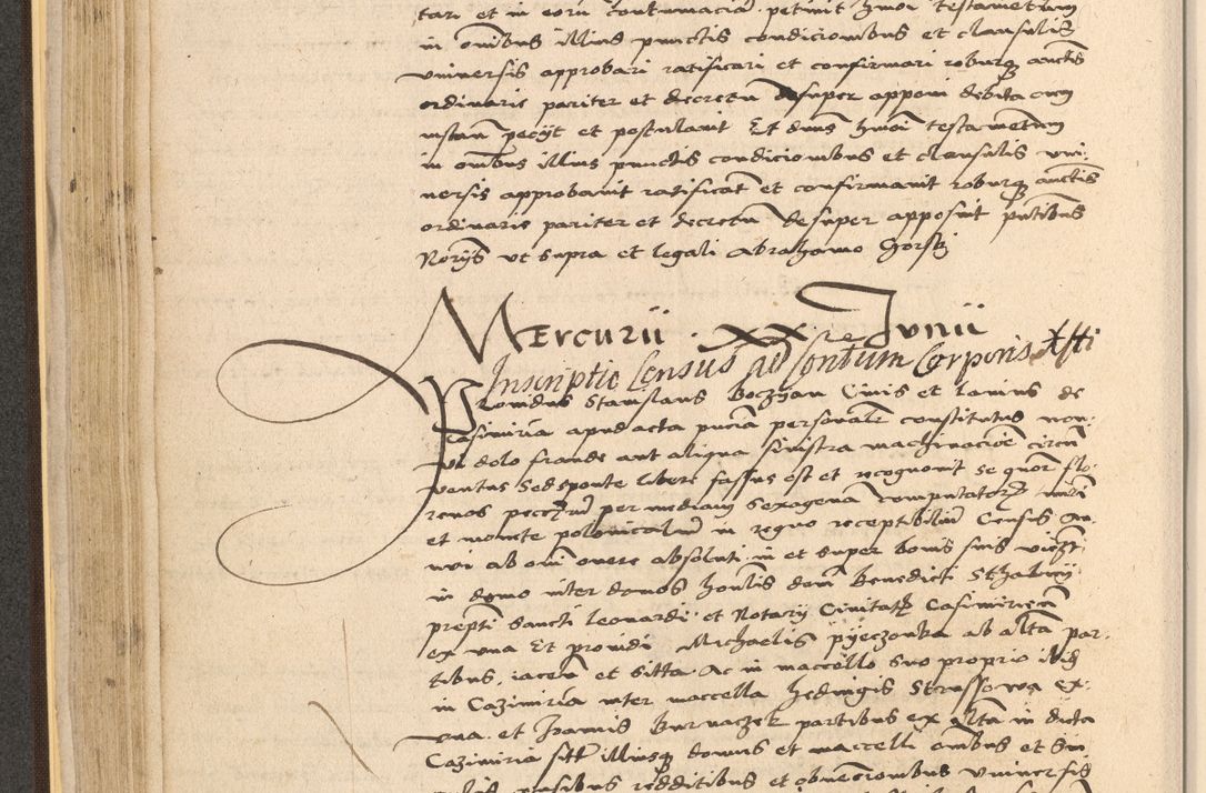 Zdjęcie nr 162 dla obiektu archiwalnego: Acta actorum coram reverendo patre domino Nicolao Bedlenski scholastico vicarioque in spiritualibus gernerali Cracoviensi ad annum Domini millesimum quingentesimum tricesimum septimum, cuius indicio est decima, pontificatus sanctissimi in Christo patris et domini nostri domini Pauli divina providencia papr tercii, anno tercio, feliciter continuantur