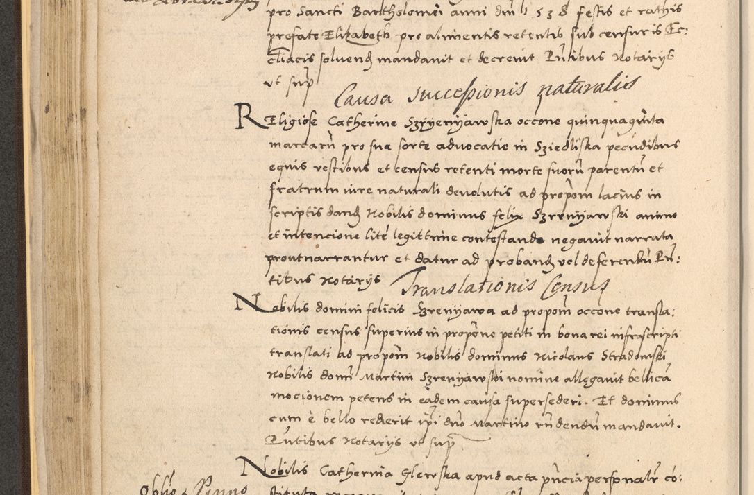Zdjęcie nr 160 dla obiektu archiwalnego: Acta actorum coram reverendo patre domino Nicolao Bedlenski scholastico vicarioque in spiritualibus gernerali Cracoviensi ad annum Domini millesimum quingentesimum tricesimum septimum, cuius indicio est decima, pontificatus sanctissimi in Christo patris et domini nostri domini Pauli divina providencia papr tercii, anno tercio, feliciter continuantur