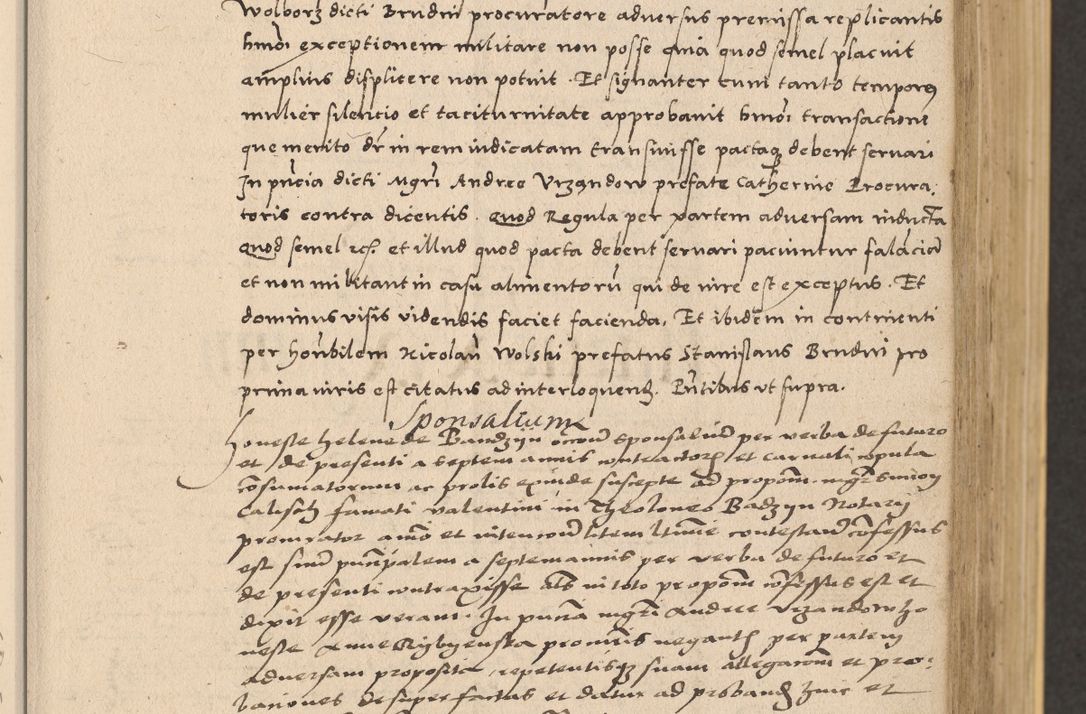 Zdjęcie nr 157 dla obiektu archiwalnego: Acta actorum coram reverendo patre domino Nicolao Bedlenski scholastico vicarioque in spiritualibus gernerali Cracoviensi ad annum Domini millesimum quingentesimum tricesimum septimum, cuius indicio est decima, pontificatus sanctissimi in Christo patris et domini nostri domini Pauli divina providencia papr tercii, anno tercio, feliciter continuantur