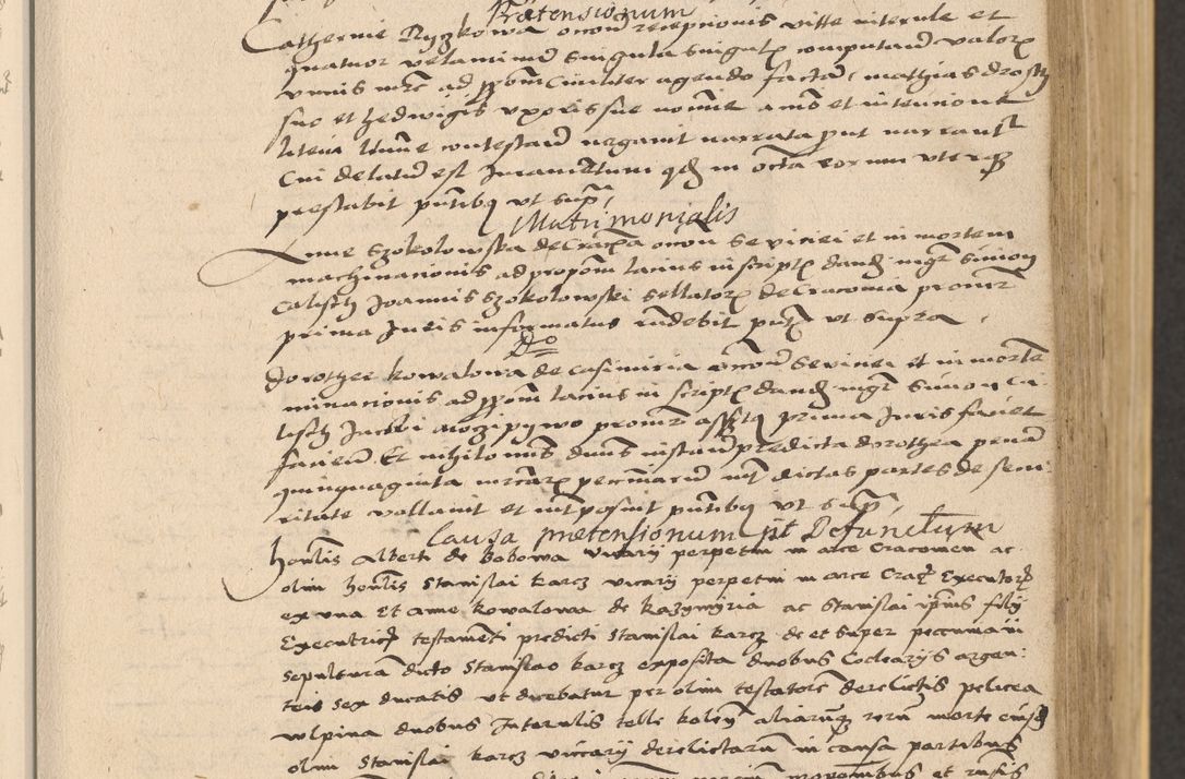 Zdjęcie nr 155 dla obiektu archiwalnego: Acta actorum coram reverendo patre domino Nicolao Bedlenski scholastico vicarioque in spiritualibus gernerali Cracoviensi ad annum Domini millesimum quingentesimum tricesimum septimum, cuius indicio est decima, pontificatus sanctissimi in Christo patris et domini nostri domini Pauli divina providencia papr tercii, anno tercio, feliciter continuantur