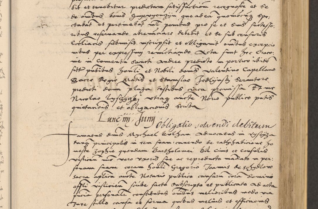 Zdjęcie nr 145 dla obiektu archiwalnego: Acta actorum coram reverendo patre domino Nicolao Bedlenski scholastico vicarioque in spiritualibus gernerali Cracoviensi ad annum Domini millesimum quingentesimum tricesimum septimum, cuius indicio est decima, pontificatus sanctissimi in Christo patris et domini nostri domini Pauli divina providencia papr tercii, anno tercio, feliciter continuantur