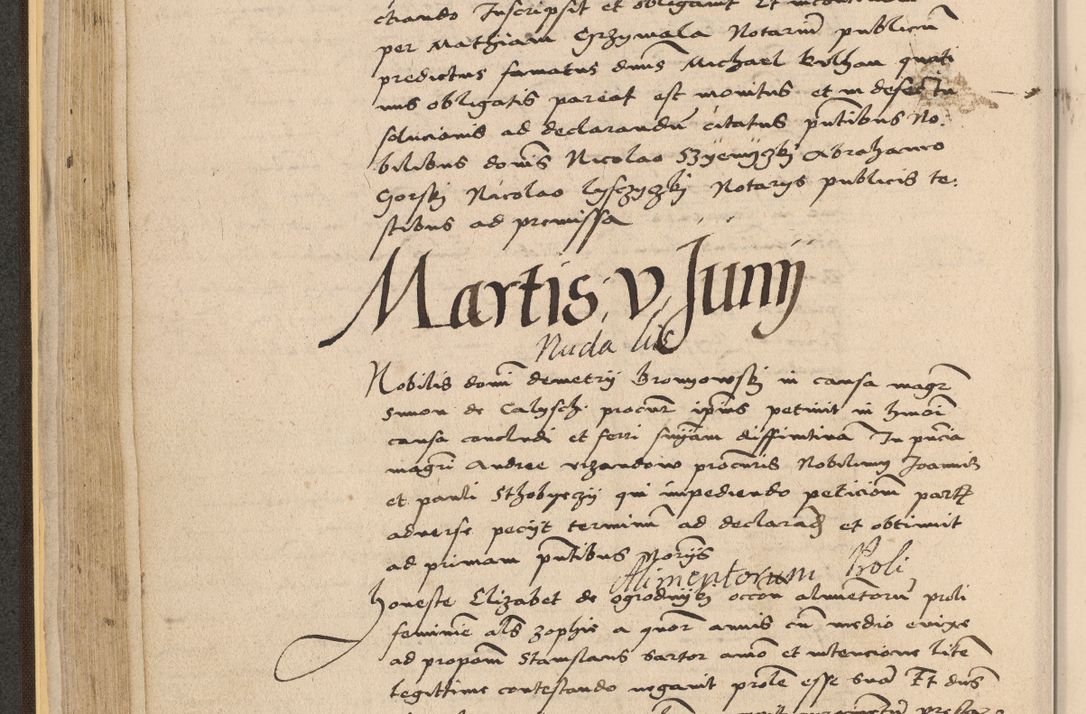 Zdjęcie nr 146 dla obiektu archiwalnego: Acta actorum coram reverendo patre domino Nicolao Bedlenski scholastico vicarioque in spiritualibus gernerali Cracoviensi ad annum Domini millesimum quingentesimum tricesimum septimum, cuius indicio est decima, pontificatus sanctissimi in Christo patris et domini nostri domini Pauli divina providencia papr tercii, anno tercio, feliciter continuantur