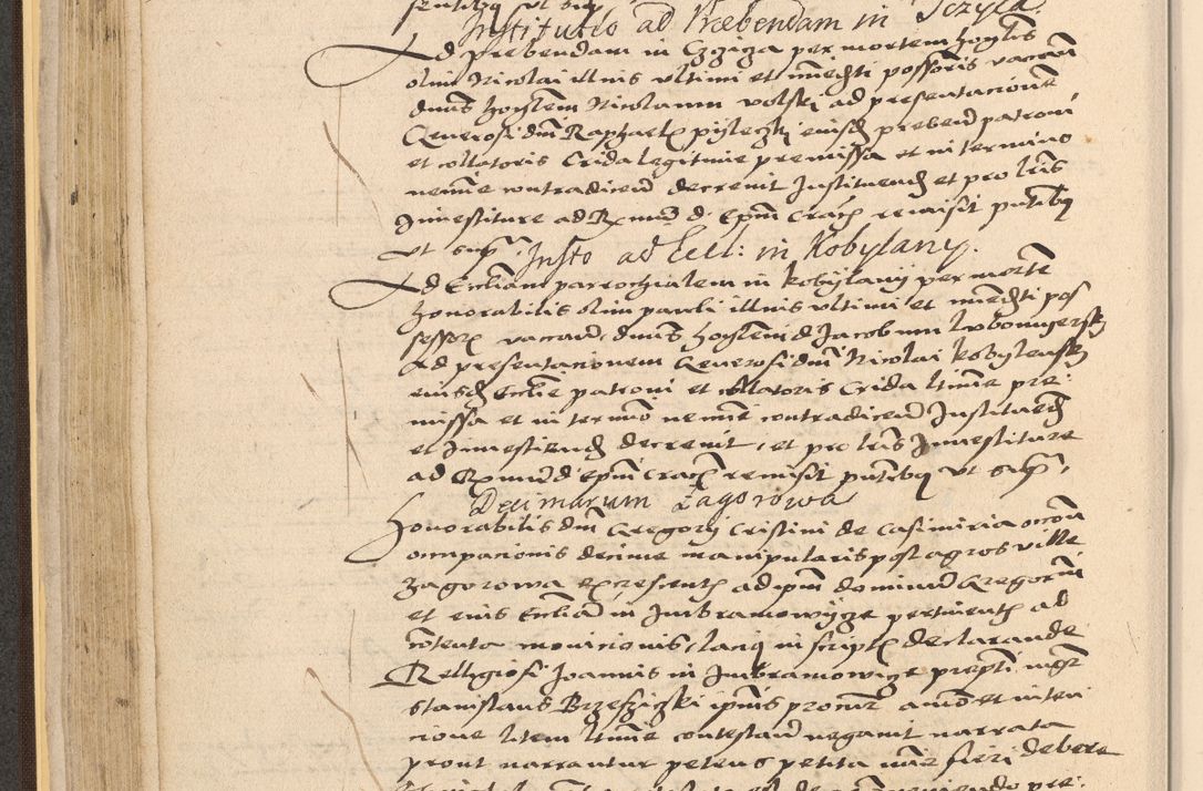 Zdjęcie nr 142 dla obiektu archiwalnego: Acta actorum coram reverendo patre domino Nicolao Bedlenski scholastico vicarioque in spiritualibus gernerali Cracoviensi ad annum Domini millesimum quingentesimum tricesimum septimum, cuius indicio est decima, pontificatus sanctissimi in Christo patris et domini nostri domini Pauli divina providencia papr tercii, anno tercio, feliciter continuantur
