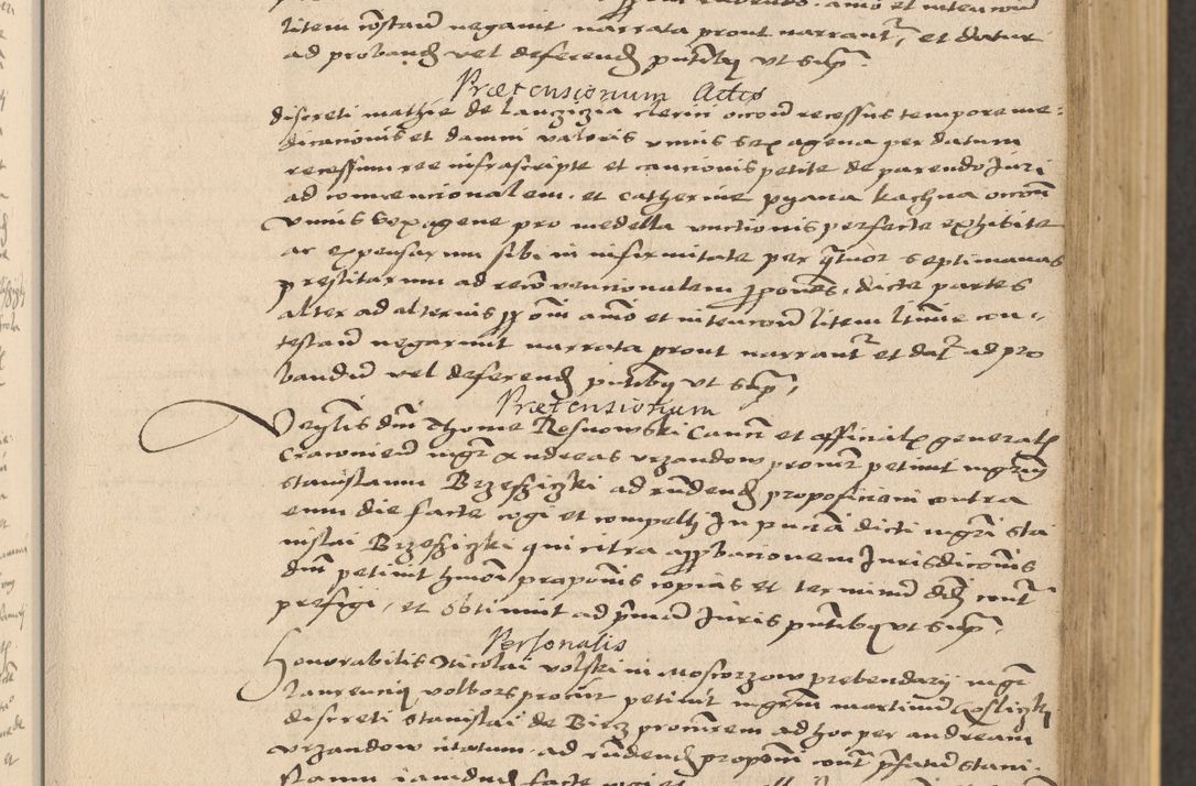Zdjęcie nr 135 dla obiektu archiwalnego: Acta actorum coram reverendo patre domino Nicolao Bedlenski scholastico vicarioque in spiritualibus gernerali Cracoviensi ad annum Domini millesimum quingentesimum tricesimum septimum, cuius indicio est decima, pontificatus sanctissimi in Christo patris et domini nostri domini Pauli divina providencia papr tercii, anno tercio, feliciter continuantur