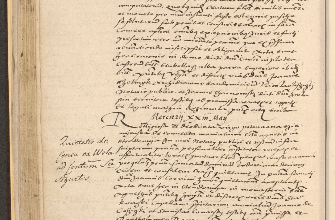 Zdjęcie nr 134 dla obiektu archiwalnego: Acta actorum coram reverendo patre domino Nicolao Bedlenski scholastico vicarioque in spiritualibus gernerali Cracoviensi ad annum Domini millesimum quingentesimum tricesimum septimum, cuius indicio est decima, pontificatus sanctissimi in Christo patris et domini nostri domini Pauli divina providencia papr tercii, anno tercio, feliciter continuantur