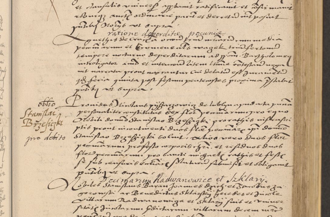 Zdjęcie nr 129 dla obiektu archiwalnego: Acta actorum coram reverendo patre domino Nicolao Bedlenski scholastico vicarioque in spiritualibus gernerali Cracoviensi ad annum Domini millesimum quingentesimum tricesimum septimum, cuius indicio est decima, pontificatus sanctissimi in Christo patris et domini nostri domini Pauli divina providencia papr tercii, anno tercio, feliciter continuantur
