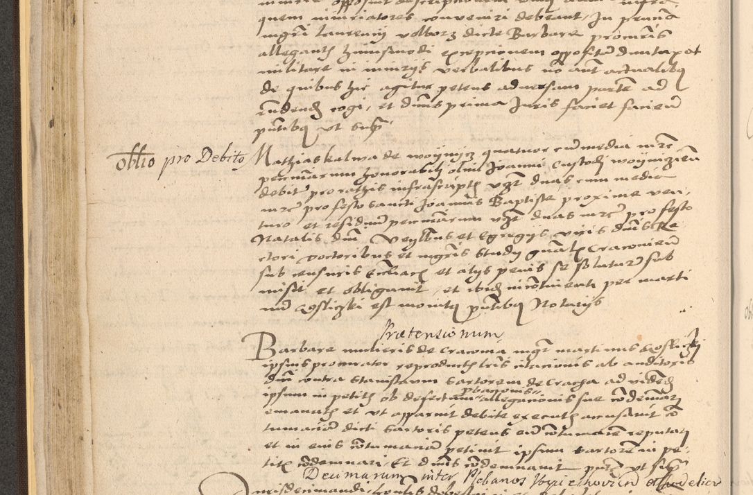 Zdjęcie nr 122 dla obiektu archiwalnego: Acta actorum coram reverendo patre domino Nicolao Bedlenski scholastico vicarioque in spiritualibus gernerali Cracoviensi ad annum Domini millesimum quingentesimum tricesimum septimum, cuius indicio est decima, pontificatus sanctissimi in Christo patris et domini nostri domini Pauli divina providencia papr tercii, anno tercio, feliciter continuantur