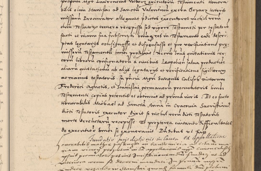 Zdjęcie nr 121 dla obiektu archiwalnego: Acta actorum coram reverendo patre domino Nicolao Bedlenski scholastico vicarioque in spiritualibus gernerali Cracoviensi ad annum Domini millesimum quingentesimum tricesimum septimum, cuius indicio est decima, pontificatus sanctissimi in Christo patris et domini nostri domini Pauli divina providencia papr tercii, anno tercio, feliciter continuantur