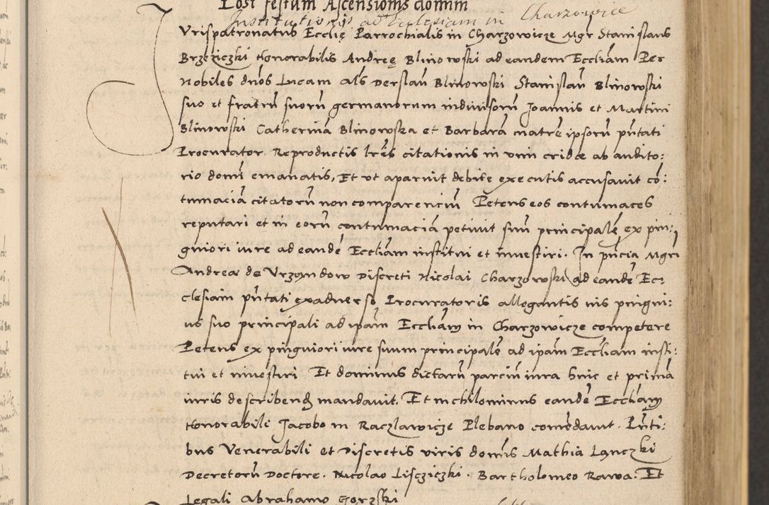 Zdjęcie nr 119 dla obiektu archiwalnego: Acta actorum coram reverendo patre domino Nicolao Bedlenski scholastico vicarioque in spiritualibus gernerali Cracoviensi ad annum Domini millesimum quingentesimum tricesimum septimum, cuius indicio est decima, pontificatus sanctissimi in Christo patris et domini nostri domini Pauli divina providencia papr tercii, anno tercio, feliciter continuantur