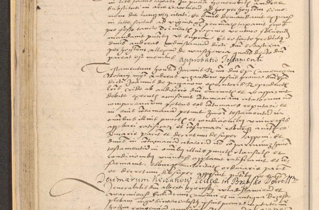 Zdjęcie nr 114 dla obiektu archiwalnego: Acta actorum coram reverendo patre domino Nicolao Bedlenski scholastico vicarioque in spiritualibus gernerali Cracoviensi ad annum Domini millesimum quingentesimum tricesimum septimum, cuius indicio est decima, pontificatus sanctissimi in Christo patris et domini nostri domini Pauli divina providencia papr tercii, anno tercio, feliciter continuantur