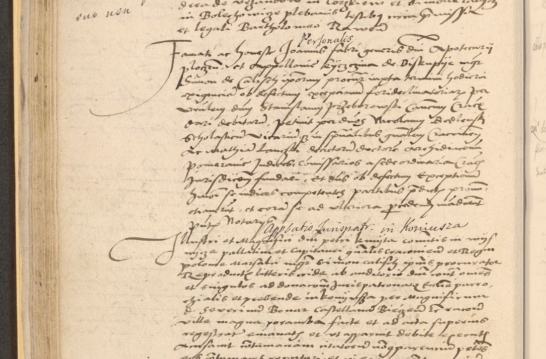 Zdjęcie nr 106 dla obiektu archiwalnego: Acta actorum coram reverendo patre domino Nicolao Bedlenski scholastico vicarioque in spiritualibus gernerali Cracoviensi ad annum Domini millesimum quingentesimum tricesimum septimum, cuius indicio est decima, pontificatus sanctissimi in Christo patris et domini nostri domini Pauli divina providencia papr tercii, anno tercio, feliciter continuantur