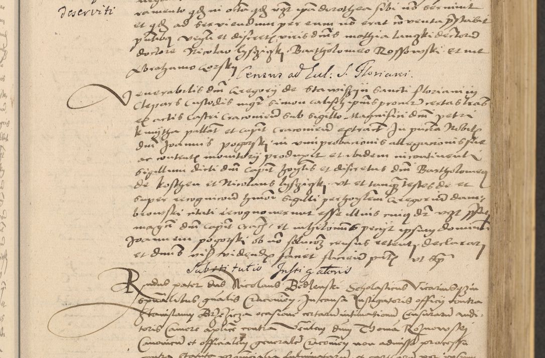 Zdjęcie nr 91 dla obiektu archiwalnego: Acta actorum coram reverendo patre domino Nicolao Bedlenski scholastico vicarioque in spiritualibus gernerali Cracoviensi ad annum Domini millesimum quingentesimum tricesimum septimum, cuius indicio est decima, pontificatus sanctissimi in Christo patris et domini nostri domini Pauli divina providencia papr tercii, anno tercio, feliciter continuantur