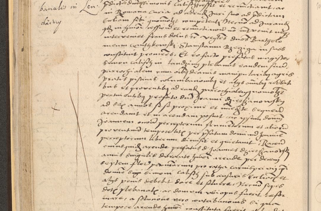 Zdjęcie nr 90 dla obiektu archiwalnego: Acta actorum coram reverendo patre domino Nicolao Bedlenski scholastico vicarioque in spiritualibus gernerali Cracoviensi ad annum Domini millesimum quingentesimum tricesimum septimum, cuius indicio est decima, pontificatus sanctissimi in Christo patris et domini nostri domini Pauli divina providencia papr tercii, anno tercio, feliciter continuantur