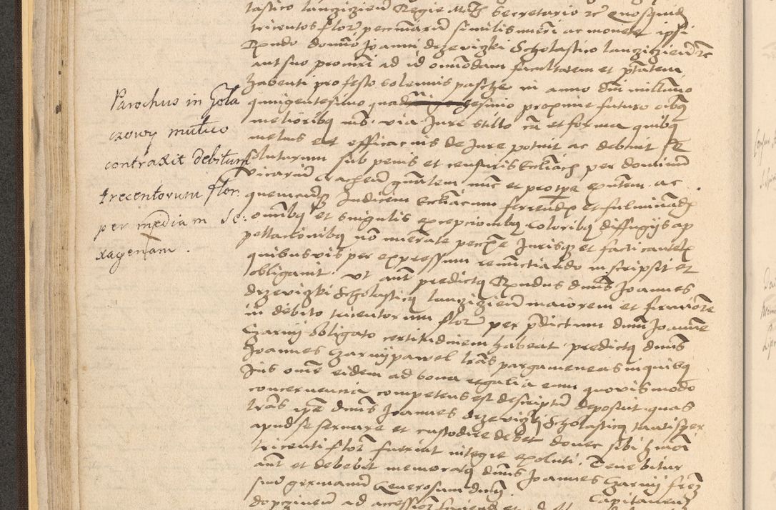Zdjęcie nr 78 dla obiektu archiwalnego: Acta actorum coram reverendo patre domino Nicolao Bedlenski scholastico vicarioque in spiritualibus gernerali Cracoviensi ad annum Domini millesimum quingentesimum tricesimum septimum, cuius indicio est decima, pontificatus sanctissimi in Christo patris et domini nostri domini Pauli divina providencia papr tercii, anno tercio, feliciter continuantur