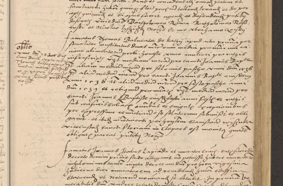 Zdjęcie nr 69 dla obiektu archiwalnego: Acta actorum coram reverendo patre domino Nicolao Bedlenski scholastico vicarioque in spiritualibus gernerali Cracoviensi ad annum Domini millesimum quingentesimum tricesimum septimum, cuius indicio est decima, pontificatus sanctissimi in Christo patris et domini nostri domini Pauli divina providencia papr tercii, anno tercio, feliciter continuantur