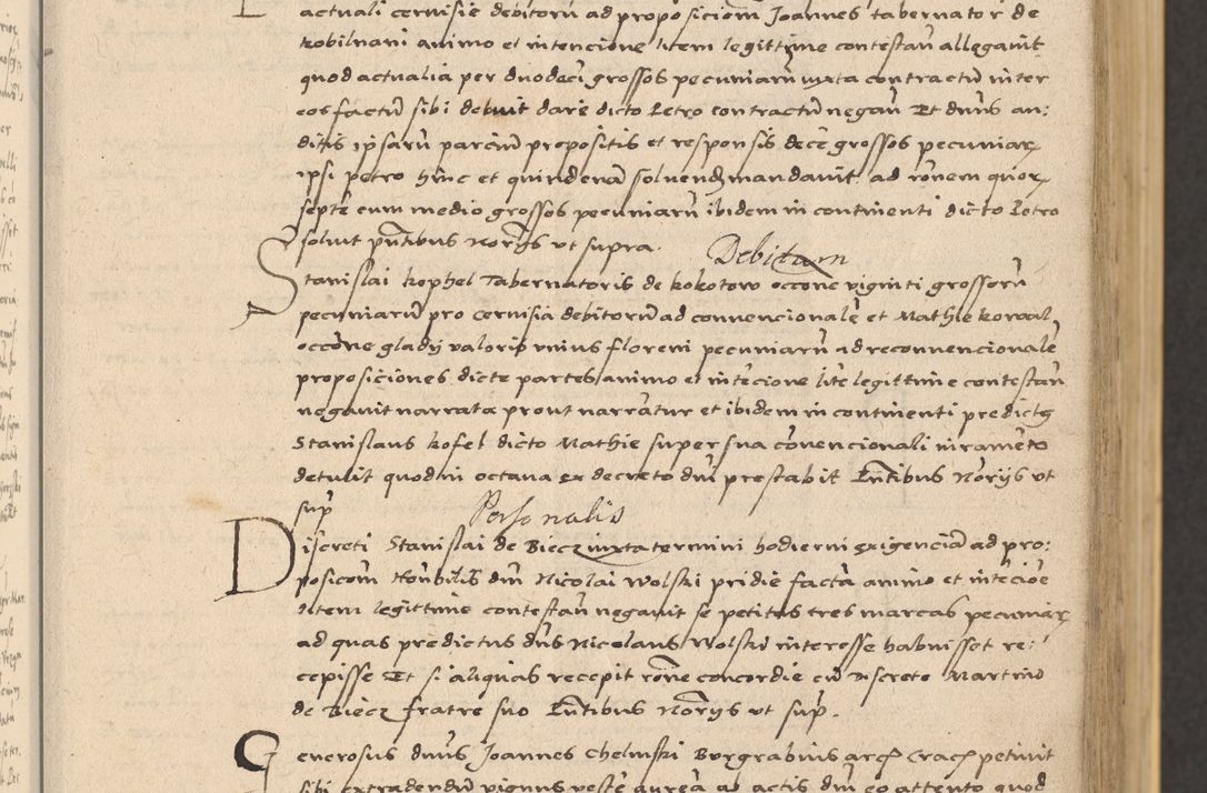 Zdjęcie nr 51 dla obiektu archiwalnego: Acta actorum coram reverendo patre domino Nicolao Bedlenski scholastico vicarioque in spiritualibus gernerali Cracoviensi ad annum Domini millesimum quingentesimum tricesimum septimum, cuius indicio est decima, pontificatus sanctissimi in Christo patris et domini nostri domini Pauli divina providencia papr tercii, anno tercio, feliciter continuantur