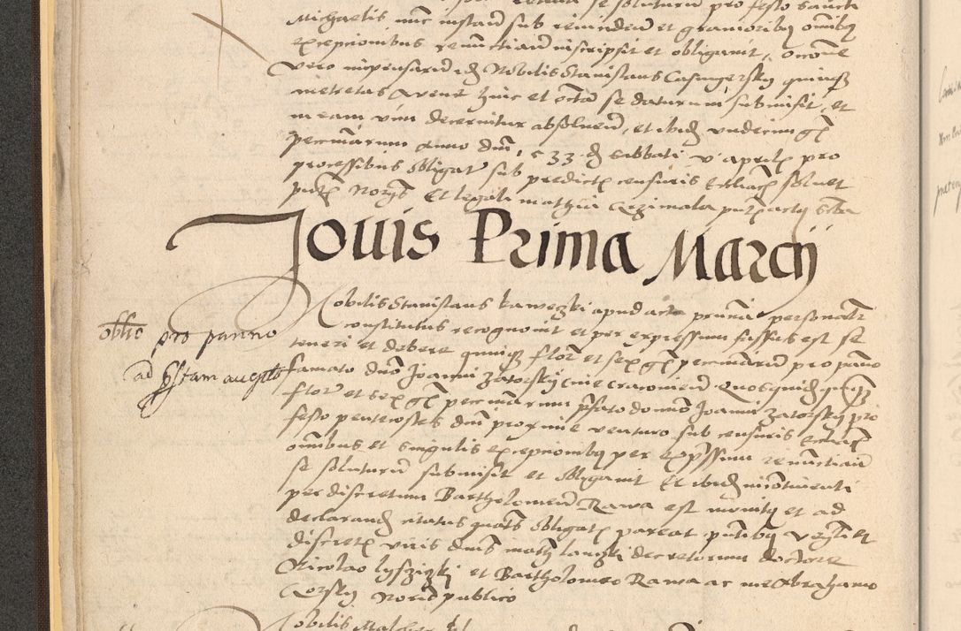 Zdjęcie nr 38 dla obiektu archiwalnego: Acta actorum coram reverendo patre domino Nicolao Bedlenski scholastico vicarioque in spiritualibus gernerali Cracoviensi ad annum Domini millesimum quingentesimum tricesimum septimum, cuius indicio est decima, pontificatus sanctissimi in Christo patris et domini nostri domini Pauli divina providencia papr tercii, anno tercio, feliciter continuantur