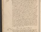 Zdjęcie nr 34 dla obiektu archiwalnego: Acta actorum coram reverendo patre domino Nicolao Bedlenski scholastico vicarioque in spiritualibus gernerali Cracoviensi ad annum Domini millesimum quingentesimum tricesimum septimum, cuius indicio est decima, pontificatus sanctissimi in Christo patris et domini nostri domini Pauli divina providencia papr tercii, anno tercio, feliciter continuantur