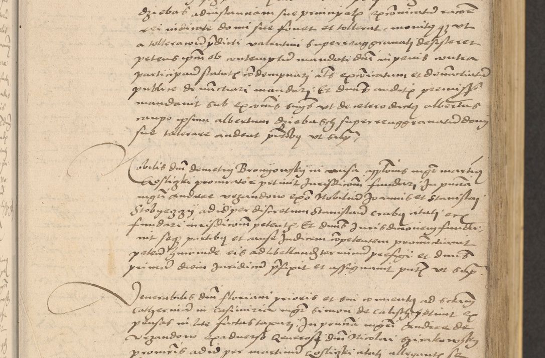 Zdjęcie nr 27 dla obiektu archiwalnego: Acta actorum coram reverendo patre domino Nicolao Bedlenski scholastico vicarioque in spiritualibus gernerali Cracoviensi ad annum Domini millesimum quingentesimum tricesimum septimum, cuius indicio est decima, pontificatus sanctissimi in Christo patris et domini nostri domini Pauli divina providencia papr tercii, anno tercio, feliciter continuantur