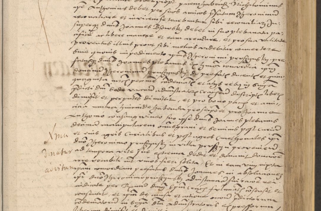 Zdjęcie nr 19 dla obiektu archiwalnego: Acta actorum coram reverendo patre domino Nicolao Bedlenski scholastico vicarioque in spiritualibus gernerali Cracoviensi ad annum Domini millesimum quingentesimum tricesimum septimum, cuius indicio est decima, pontificatus sanctissimi in Christo patris et domini nostri domini Pauli divina providencia papr tercii, anno tercio, feliciter continuantur