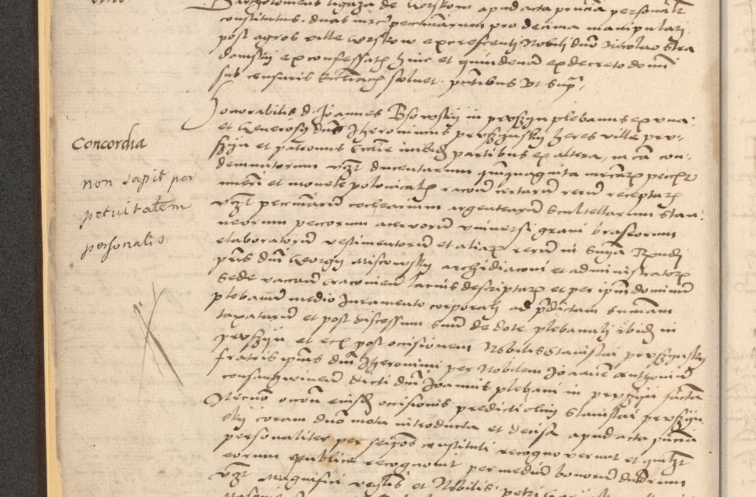Zdjęcie nr 18 dla obiektu archiwalnego: Acta actorum coram reverendo patre domino Nicolao Bedlenski scholastico vicarioque in spiritualibus gernerali Cracoviensi ad annum Domini millesimum quingentesimum tricesimum septimum, cuius indicio est decima, pontificatus sanctissimi in Christo patris et domini nostri domini Pauli divina providencia papr tercii, anno tercio, feliciter continuantur
