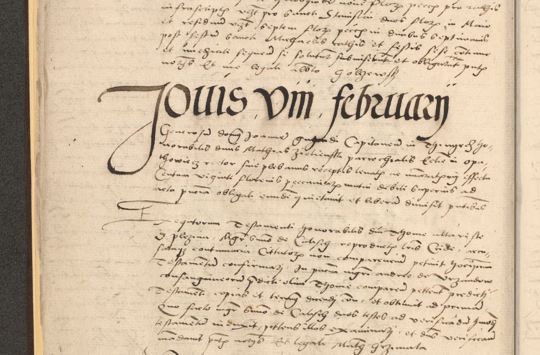 Zdjęcie nr 20 dla obiektu archiwalnego: Acta actorum coram reverendo patre domino Nicolao Bedlenski scholastico vicarioque in spiritualibus gernerali Cracoviensi ad annum Domini millesimum quingentesimum tricesimum septimum, cuius indicio est decima, pontificatus sanctissimi in Christo patris et domini nostri domini Pauli divina providencia papr tercii, anno tercio, feliciter continuantur