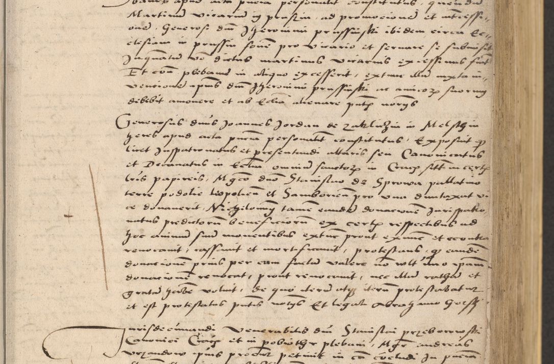 Zdjęcie nr 17 dla obiektu archiwalnego: Acta actorum coram reverendo patre domino Nicolao Bedlenski scholastico vicarioque in spiritualibus gernerali Cracoviensi ad annum Domini millesimum quingentesimum tricesimum septimum, cuius indicio est decima, pontificatus sanctissimi in Christo patris et domini nostri domini Pauli divina providencia papr tercii, anno tercio, feliciter continuantur