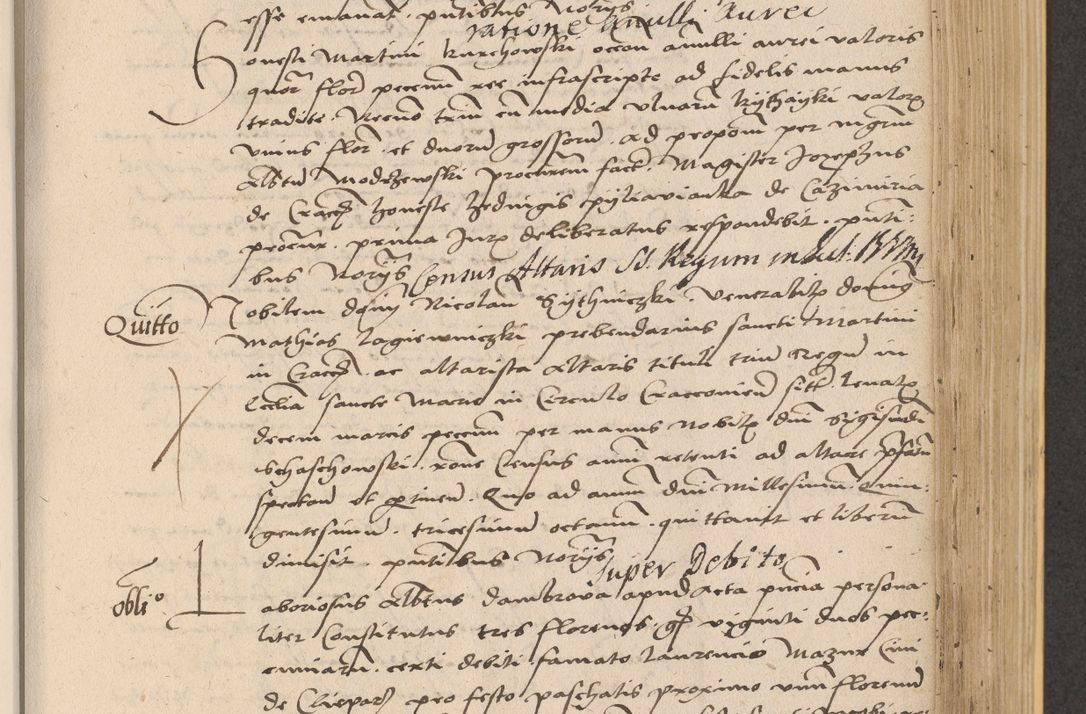Zdjęcie nr 609 dla obiektu archiwalnego: Acta actorum coram reverendo patre domino Nicolao Bedlenski scholastico vicarioque in spiritualibus gernerali Cracoviensi ad annum Domini millesimum quingentesimum tricesimum septimum, cuius indicio est decima, pontificatus sanctissimi in Christo patris et domini nostri domini Pauli divina providencia papr tercii, anno tercio, feliciter continuantur