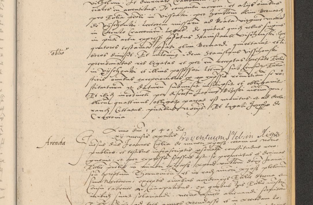 Zdjęcie nr 1071 dla obiektu archiwalnego: Acta actorum coram reverendo patre domino Nicolao Bedlenski scholastico vicarioque in spiritualibus gernerali Cracoviensi ad annum Domini millesimum quingentesimum tricesimum septimum, cuius indicio est decima, pontificatus sanctissimi in Christo patris et domini nostri domini Pauli divina providencia papr tercii, anno tercio, feliciter continuantur