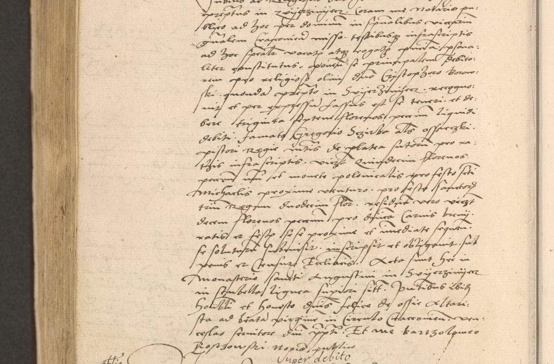 Zdjęcie nr 1070 dla obiektu archiwalnego: Acta actorum coram reverendo patre domino Nicolao Bedlenski scholastico vicarioque in spiritualibus gernerali Cracoviensi ad annum Domini millesimum quingentesimum tricesimum septimum, cuius indicio est decima, pontificatus sanctissimi in Christo patris et domini nostri domini Pauli divina providencia papr tercii, anno tercio, feliciter continuantur