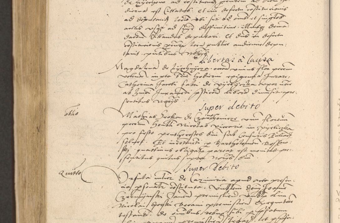 Zdjęcie nr 1066 dla obiektu archiwalnego: Acta actorum coram reverendo patre domino Nicolao Bedlenski scholastico vicarioque in spiritualibus gernerali Cracoviensi ad annum Domini millesimum quingentesimum tricesimum septimum, cuius indicio est decima, pontificatus sanctissimi in Christo patris et domini nostri domini Pauli divina providencia papr tercii, anno tercio, feliciter continuantur