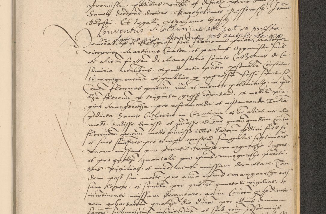 Zdjęcie nr 1059 dla obiektu archiwalnego: Acta actorum coram reverendo patre domino Nicolao Bedlenski scholastico vicarioque in spiritualibus gernerali Cracoviensi ad annum Domini millesimum quingentesimum tricesimum septimum, cuius indicio est decima, pontificatus sanctissimi in Christo patris et domini nostri domini Pauli divina providencia papr tercii, anno tercio, feliciter continuantur