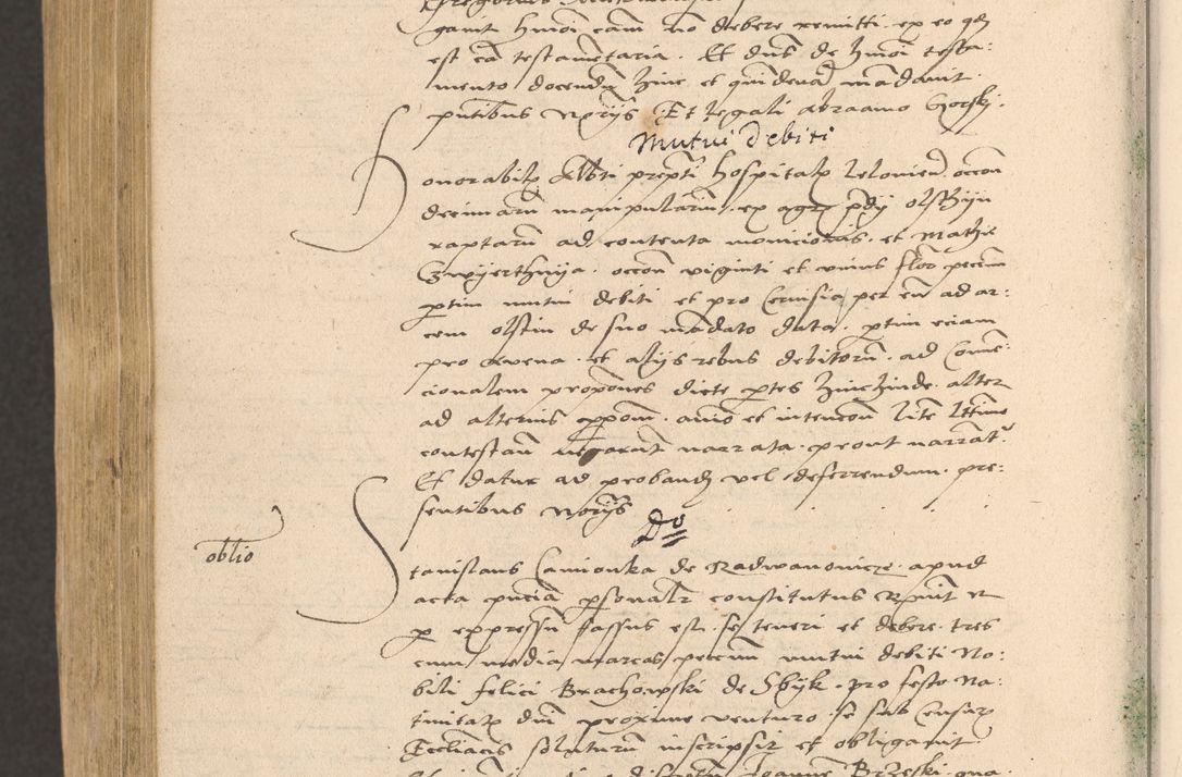 Zdjęcie nr 1054 dla obiektu archiwalnego: Acta actorum coram reverendo patre domino Nicolao Bedlenski scholastico vicarioque in spiritualibus gernerali Cracoviensi ad annum Domini millesimum quingentesimum tricesimum septimum, cuius indicio est decima, pontificatus sanctissimi in Christo patris et domini nostri domini Pauli divina providencia papr tercii, anno tercio, feliciter continuantur