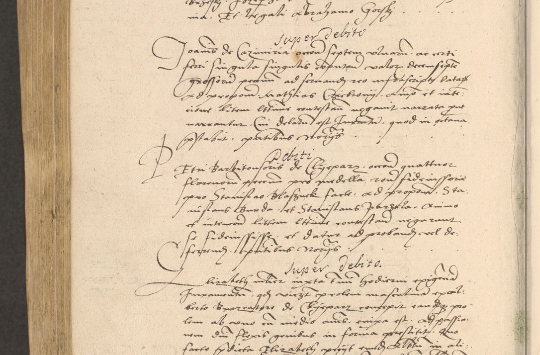 Zdjęcie nr 1056 dla obiektu archiwalnego: Acta actorum coram reverendo patre domino Nicolao Bedlenski scholastico vicarioque in spiritualibus gernerali Cracoviensi ad annum Domini millesimum quingentesimum tricesimum septimum, cuius indicio est decima, pontificatus sanctissimi in Christo patris et domini nostri domini Pauli divina providencia papr tercii, anno tercio, feliciter continuantur