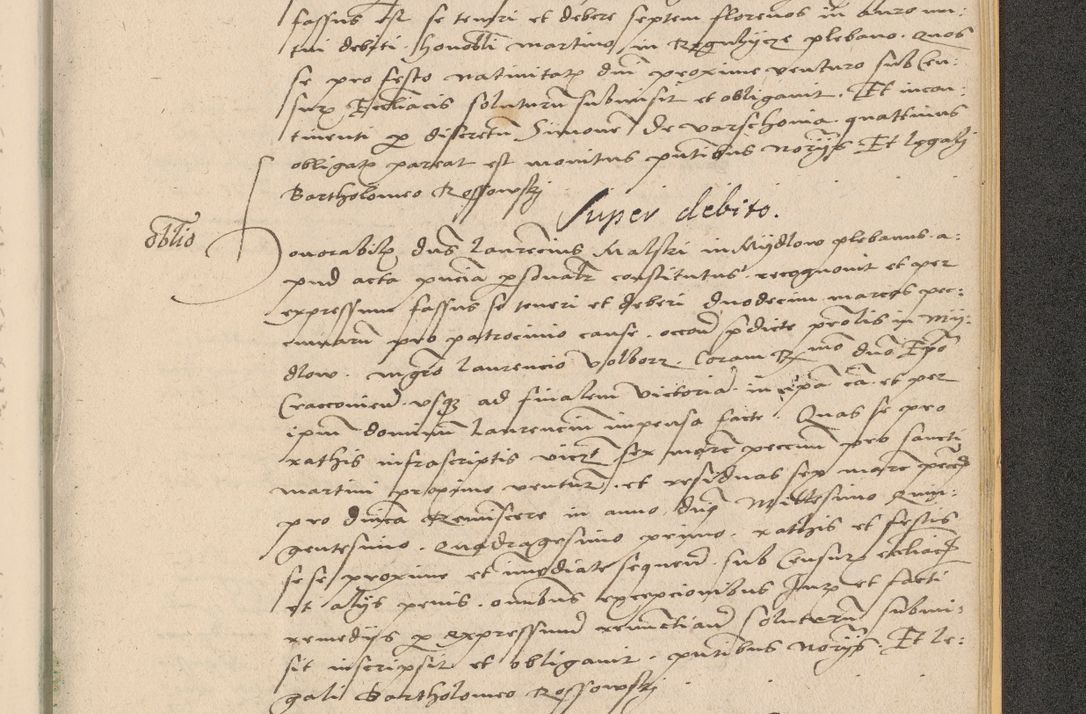 Zdjęcie nr 1055 dla obiektu archiwalnego: Acta actorum coram reverendo patre domino Nicolao Bedlenski scholastico vicarioque in spiritualibus gernerali Cracoviensi ad annum Domini millesimum quingentesimum tricesimum septimum, cuius indicio est decima, pontificatus sanctissimi in Christo patris et domini nostri domini Pauli divina providencia papr tercii, anno tercio, feliciter continuantur