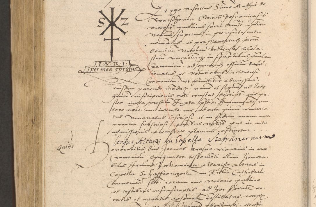 Zdjęcie nr 1046 dla obiektu archiwalnego: Acta actorum coram reverendo patre domino Nicolao Bedlenski scholastico vicarioque in spiritualibus gernerali Cracoviensi ad annum Domini millesimum quingentesimum tricesimum septimum, cuius indicio est decima, pontificatus sanctissimi in Christo patris et domini nostri domini Pauli divina providencia papr tercii, anno tercio, feliciter continuantur