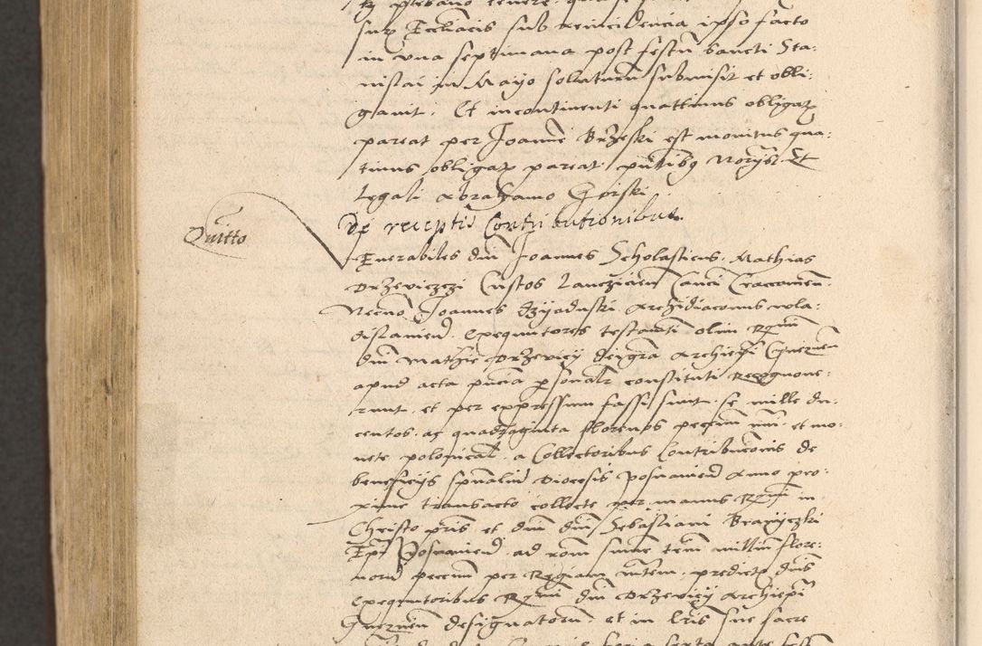 Zdjęcie nr 1032 dla obiektu archiwalnego: Acta actorum coram reverendo patre domino Nicolao Bedlenski scholastico vicarioque in spiritualibus gernerali Cracoviensi ad annum Domini millesimum quingentesimum tricesimum septimum, cuius indicio est decima, pontificatus sanctissimi in Christo patris et domini nostri domini Pauli divina providencia papr tercii, anno tercio, feliciter continuantur