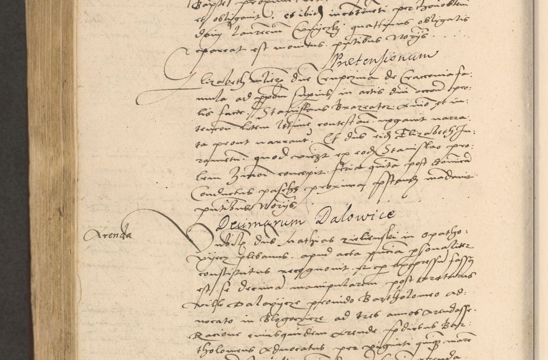 Zdjęcie nr 1028 dla obiektu archiwalnego: Acta actorum coram reverendo patre domino Nicolao Bedlenski scholastico vicarioque in spiritualibus gernerali Cracoviensi ad annum Domini millesimum quingentesimum tricesimum septimum, cuius indicio est decima, pontificatus sanctissimi in Christo patris et domini nostri domini Pauli divina providencia papr tercii, anno tercio, feliciter continuantur