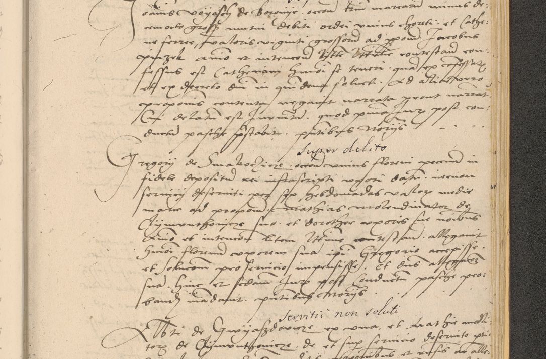 Zdjęcie nr 1027 dla obiektu archiwalnego: Acta actorum coram reverendo patre domino Nicolao Bedlenski scholastico vicarioque in spiritualibus gernerali Cracoviensi ad annum Domini millesimum quingentesimum tricesimum septimum, cuius indicio est decima, pontificatus sanctissimi in Christo patris et domini nostri domini Pauli divina providencia papr tercii, anno tercio, feliciter continuantur