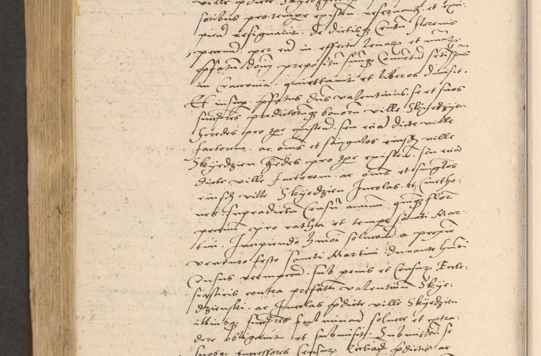 Zdjęcie nr 1030 dla obiektu archiwalnego: Acta actorum coram reverendo patre domino Nicolao Bedlenski scholastico vicarioque in spiritualibus gernerali Cracoviensi ad annum Domini millesimum quingentesimum tricesimum septimum, cuius indicio est decima, pontificatus sanctissimi in Christo patris et domini nostri domini Pauli divina providencia papr tercii, anno tercio, feliciter continuantur