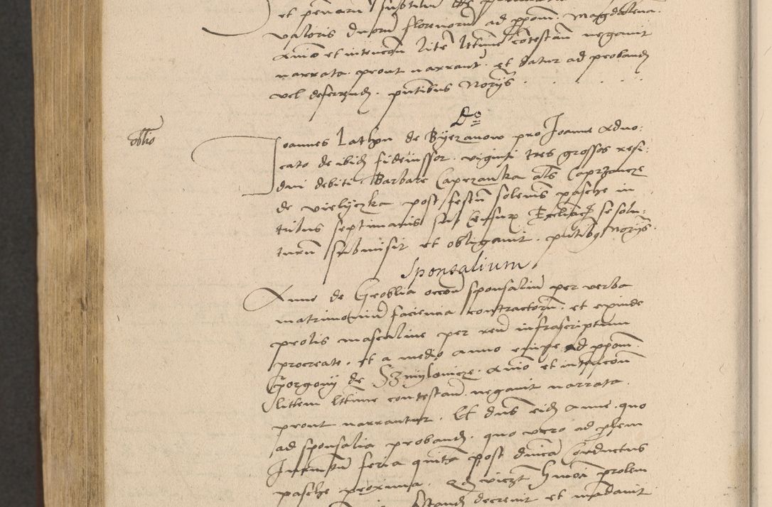 Zdjęcie nr 1026 dla obiektu archiwalnego: Acta actorum coram reverendo patre domino Nicolao Bedlenski scholastico vicarioque in spiritualibus gernerali Cracoviensi ad annum Domini millesimum quingentesimum tricesimum septimum, cuius indicio est decima, pontificatus sanctissimi in Christo patris et domini nostri domini Pauli divina providencia papr tercii, anno tercio, feliciter continuantur