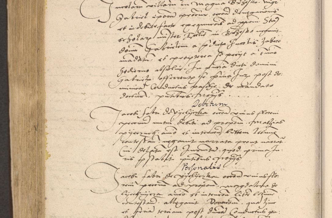 Zdjęcie nr 1020 dla obiektu archiwalnego: Acta actorum coram reverendo patre domino Nicolao Bedlenski scholastico vicarioque in spiritualibus gernerali Cracoviensi ad annum Domini millesimum quingentesimum tricesimum septimum, cuius indicio est decima, pontificatus sanctissimi in Christo patris et domini nostri domini Pauli divina providencia papr tercii, anno tercio, feliciter continuantur