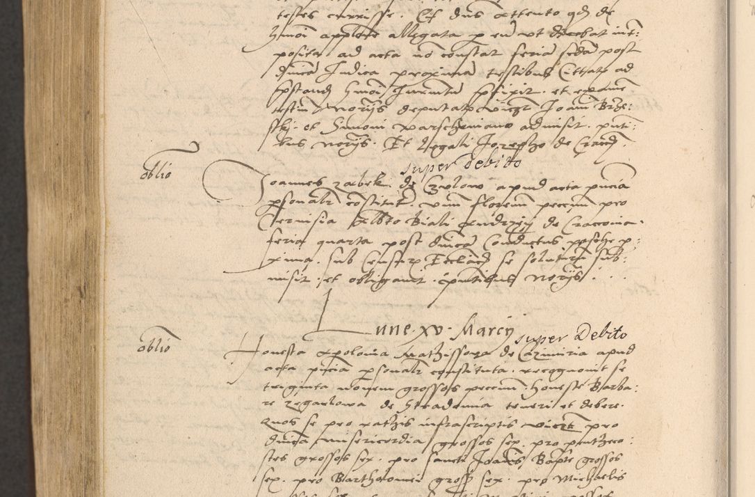 Zdjęcie nr 1012 dla obiektu archiwalnego: Acta actorum coram reverendo patre domino Nicolao Bedlenski scholastico vicarioque in spiritualibus gernerali Cracoviensi ad annum Domini millesimum quingentesimum tricesimum septimum, cuius indicio est decima, pontificatus sanctissimi in Christo patris et domini nostri domini Pauli divina providencia papr tercii, anno tercio, feliciter continuantur