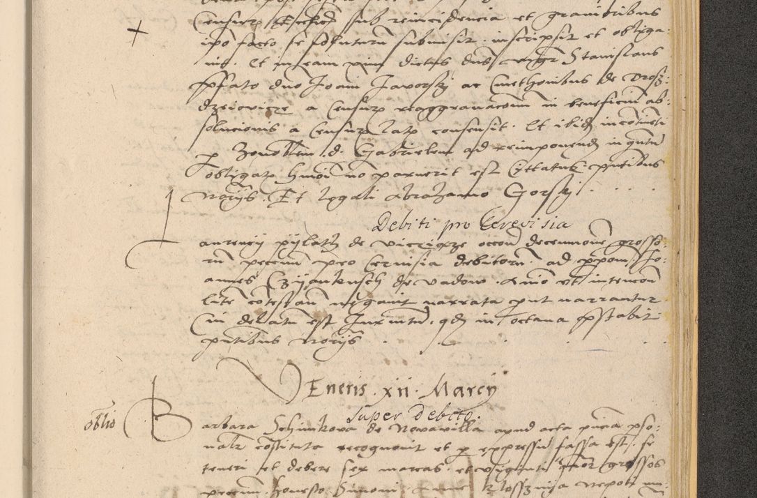 Zdjęcie nr 1005 dla obiektu archiwalnego: Acta actorum coram reverendo patre domino Nicolao Bedlenski scholastico vicarioque in spiritualibus gernerali Cracoviensi ad annum Domini millesimum quingentesimum tricesimum septimum, cuius indicio est decima, pontificatus sanctissimi in Christo patris et domini nostri domini Pauli divina providencia papr tercii, anno tercio, feliciter continuantur