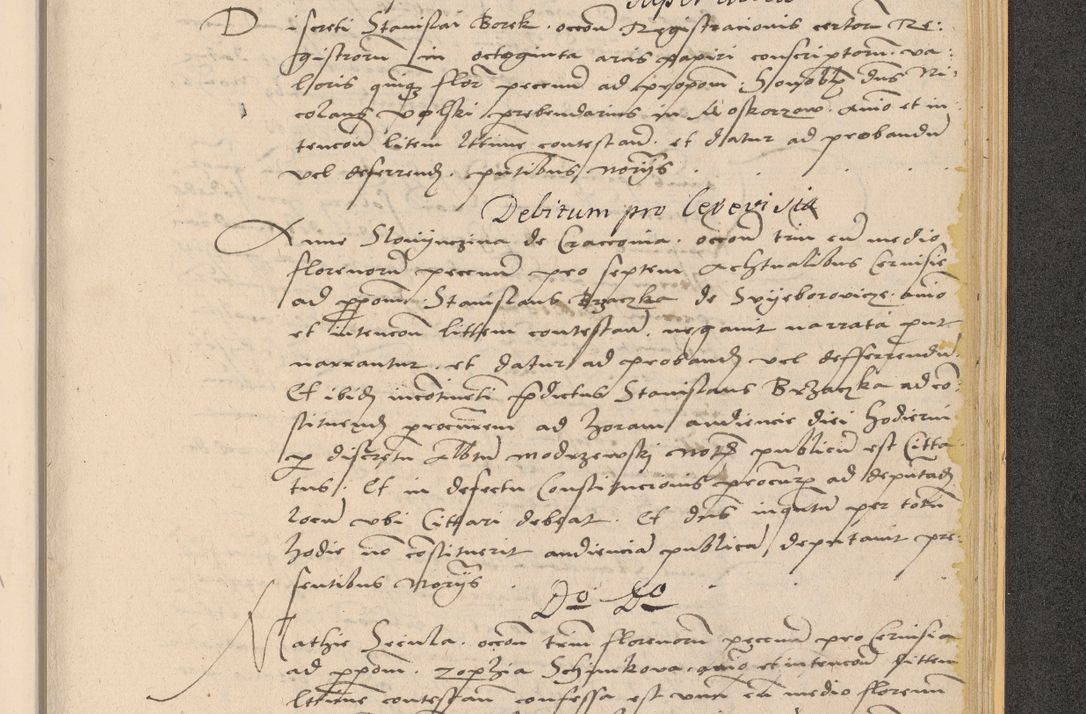 Zdjęcie nr 999 dla obiektu archiwalnego: Acta actorum coram reverendo patre domino Nicolao Bedlenski scholastico vicarioque in spiritualibus gernerali Cracoviensi ad annum Domini millesimum quingentesimum tricesimum septimum, cuius indicio est decima, pontificatus sanctissimi in Christo patris et domini nostri domini Pauli divina providencia papr tercii, anno tercio, feliciter continuantur