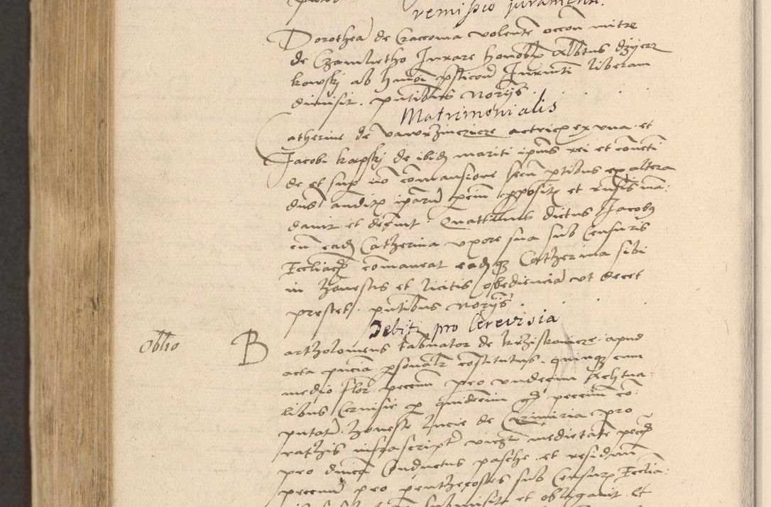 Zdjęcie nr 994 dla obiektu archiwalnego: Acta actorum coram reverendo patre domino Nicolao Bedlenski scholastico vicarioque in spiritualibus gernerali Cracoviensi ad annum Domini millesimum quingentesimum tricesimum septimum, cuius indicio est decima, pontificatus sanctissimi in Christo patris et domini nostri domini Pauli divina providencia papr tercii, anno tercio, feliciter continuantur
