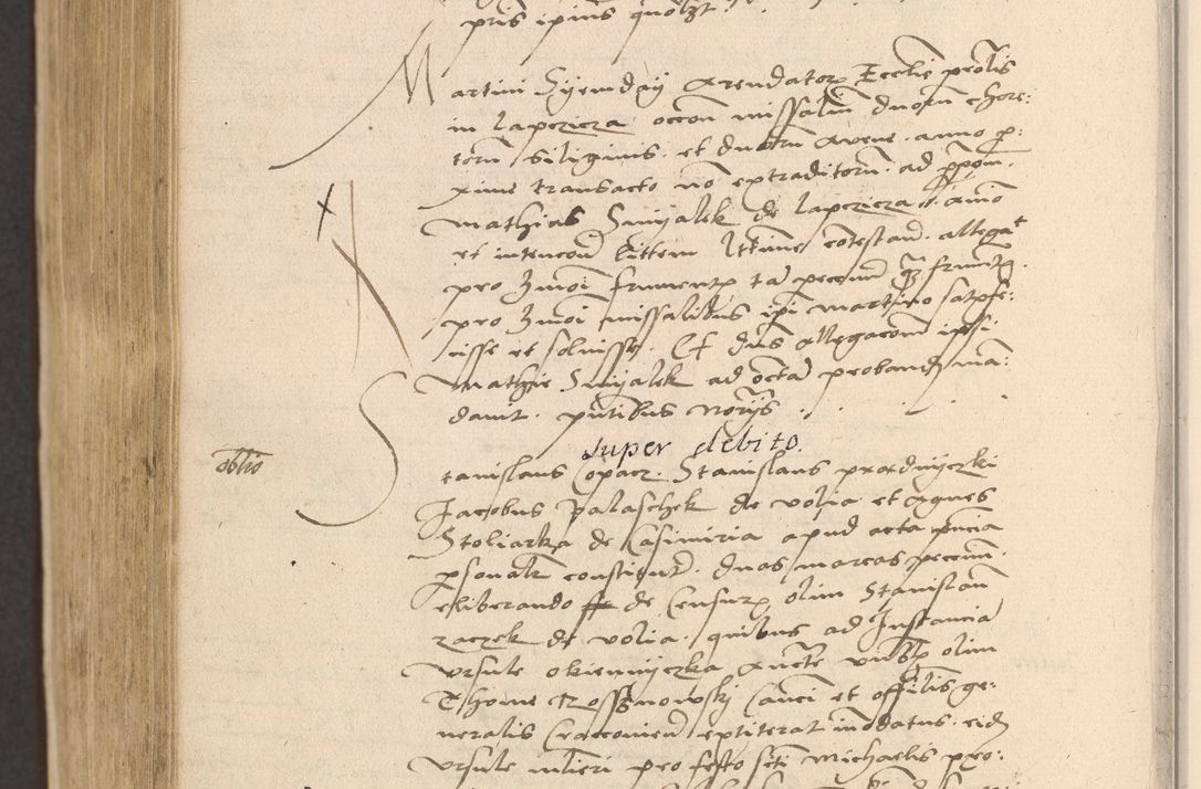 Zdjęcie nr 990 dla obiektu archiwalnego: Acta actorum coram reverendo patre domino Nicolao Bedlenski scholastico vicarioque in spiritualibus gernerali Cracoviensi ad annum Domini millesimum quingentesimum tricesimum septimum, cuius indicio est decima, pontificatus sanctissimi in Christo patris et domini nostri domini Pauli divina providencia papr tercii, anno tercio, feliciter continuantur