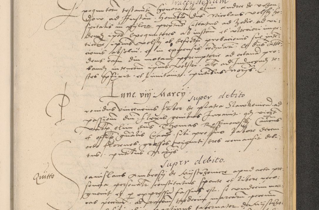 Zdjęcie nr 989 dla obiektu archiwalnego: Acta actorum coram reverendo patre domino Nicolao Bedlenski scholastico vicarioque in spiritualibus gernerali Cracoviensi ad annum Domini millesimum quingentesimum tricesimum septimum, cuius indicio est decima, pontificatus sanctissimi in Christo patris et domini nostri domini Pauli divina providencia papr tercii, anno tercio, feliciter continuantur